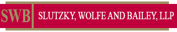 SLUTZKY, WOLFE, AND BAILEY, LLP Logo